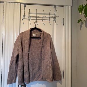 a new day Women's Tan Cardigan Sweater